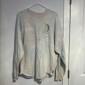 Glittery Rainbow Initial Sweatshirt